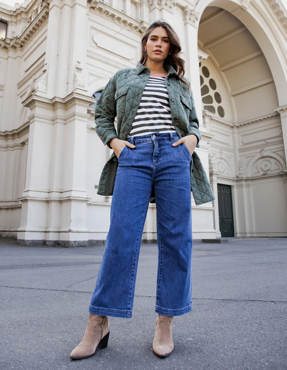 Izzy Wide Leg Jean
