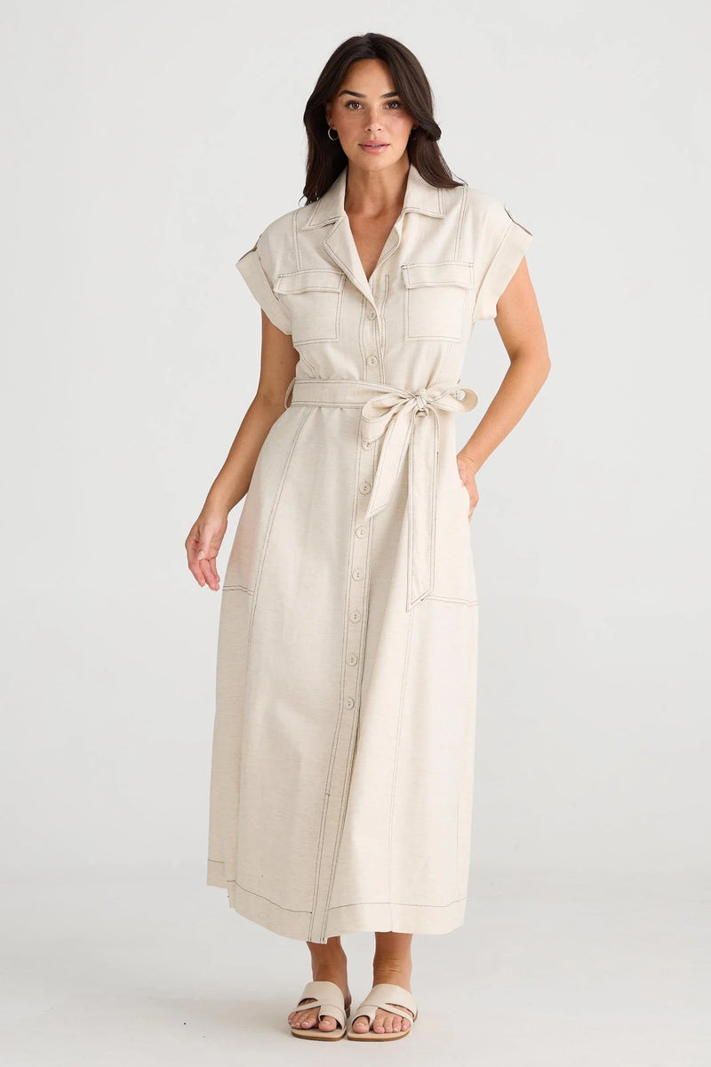 Mud Pie Portia - Vestido Largo Para Mujer, Azul, Small