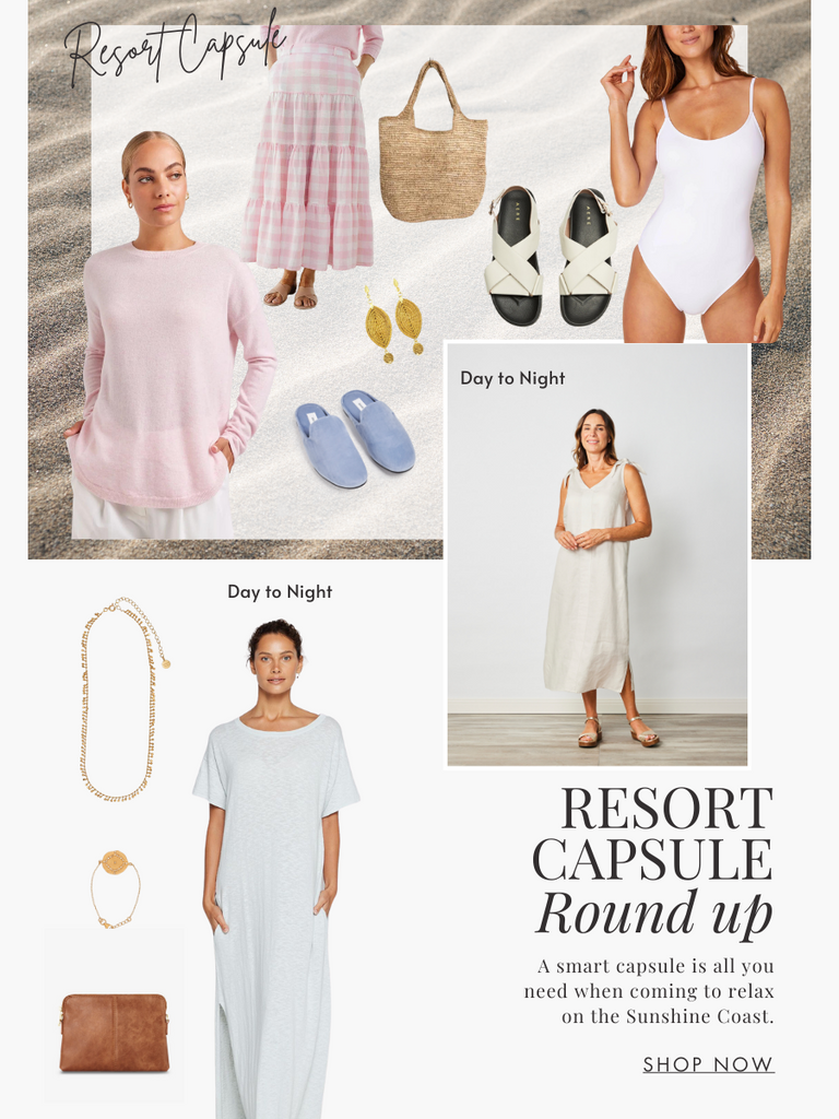 The perfect 7 day resort capsule wardrobe