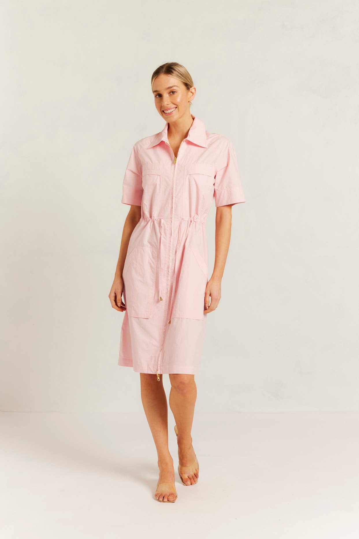 Avery Pima Cotton Dress in Petal – Eumundi Style