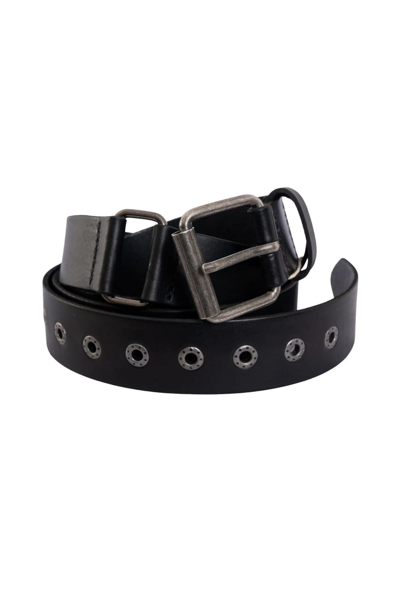 Lasso Leather Belt - Black – Eumundi Style
