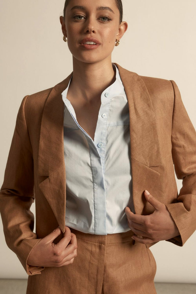 bask jacket - biscotti – Eumundi Style