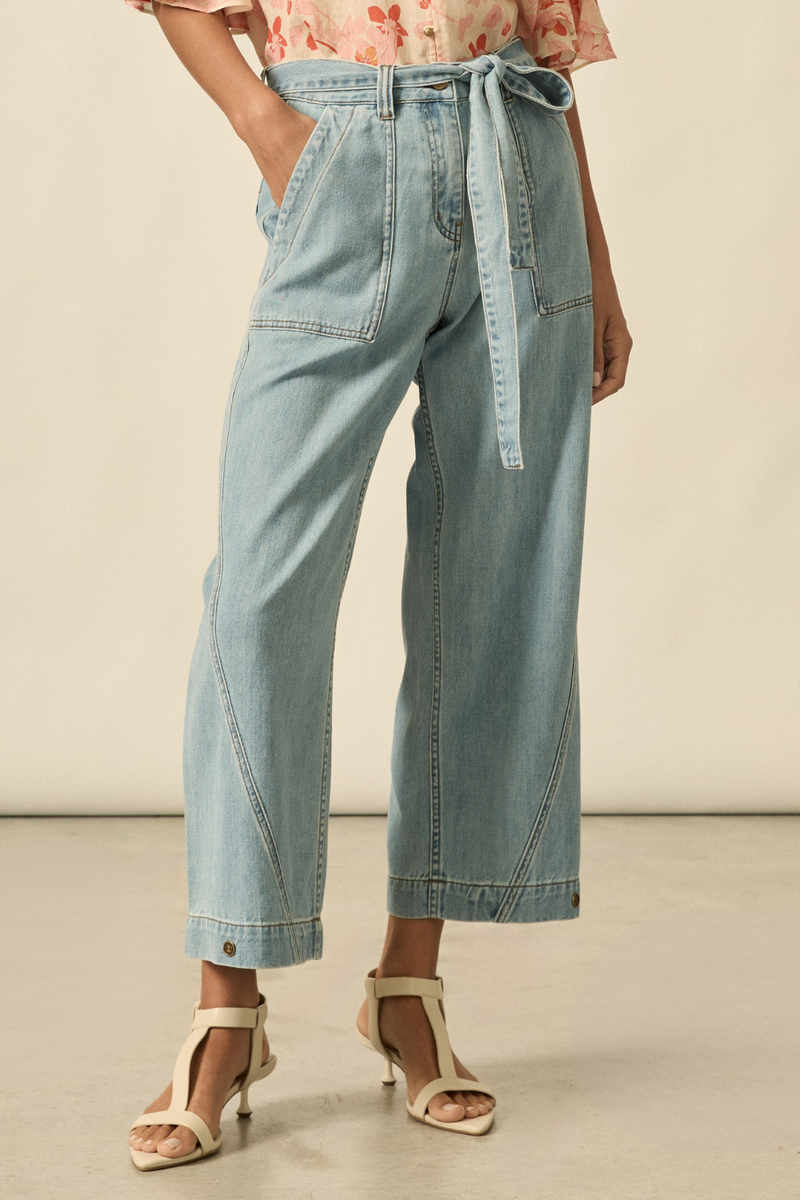 embark jean - light washed denim – Eumundi Style