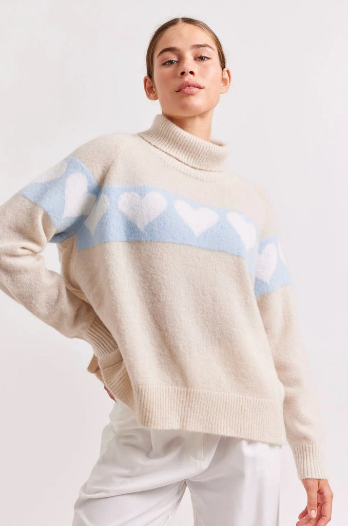 Bailey Mohair Polo in Chai - EumundiStyle