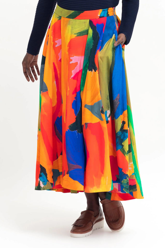 Danse Skirt in Kalo Print - EumundiStyle