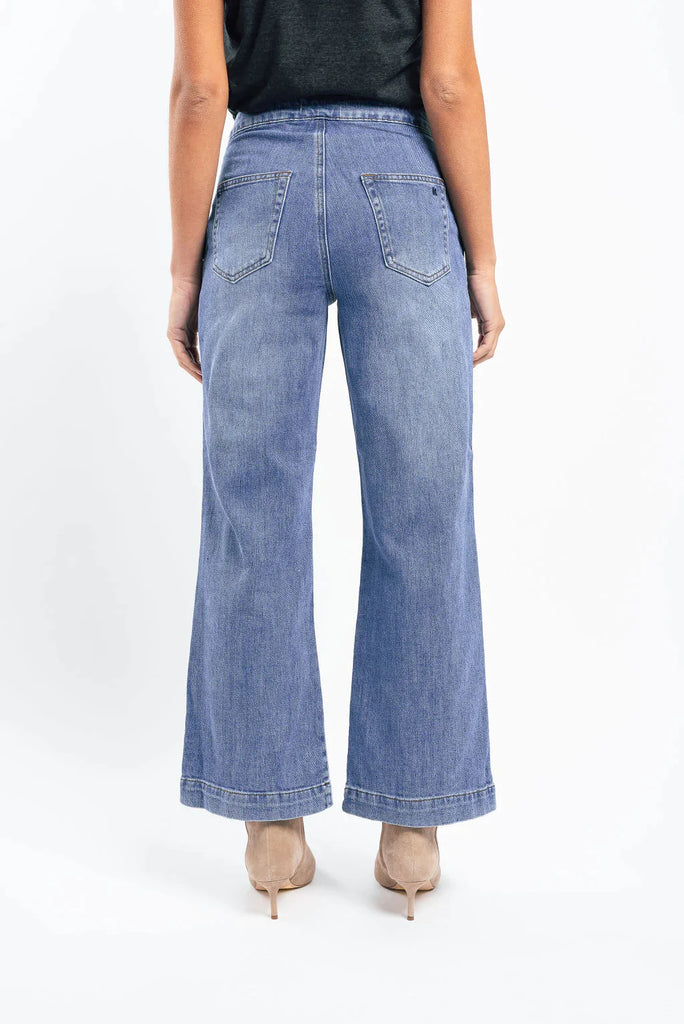 Freya Sailor Jean in Waterfall - EumundiStyle