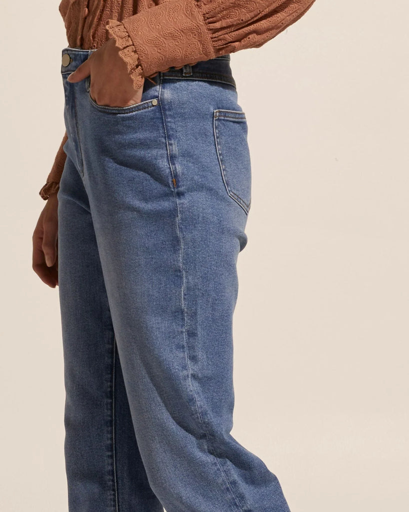 Journey Jean in Vintage Denim - EumundiStyle
