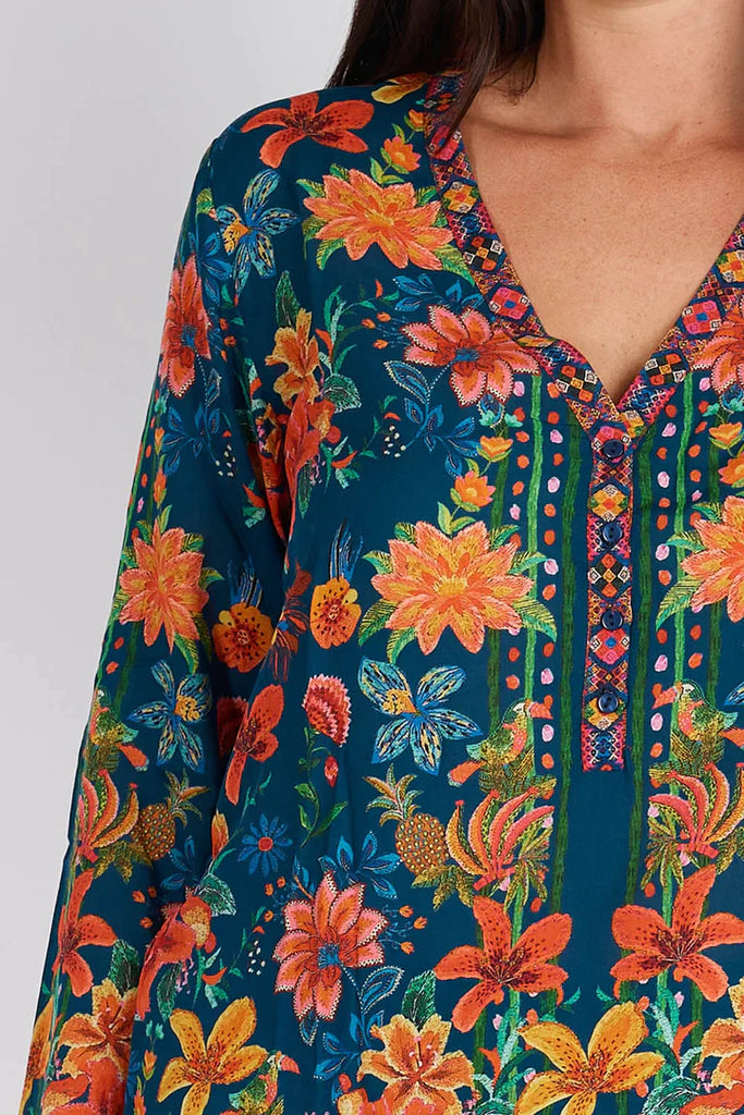 Miller Tunic - Navy - EumundiStyle