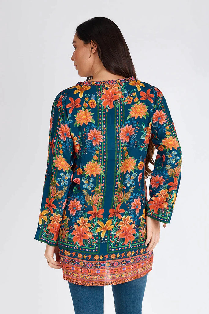 Miller Tunic - Navy - EumundiStyle