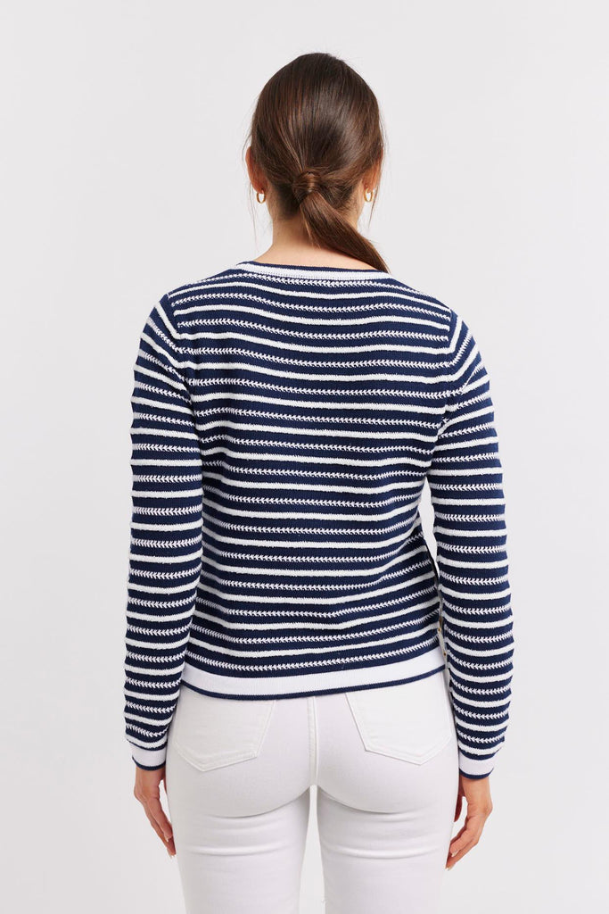 Momento Sweater - Navy - EumundiStyle