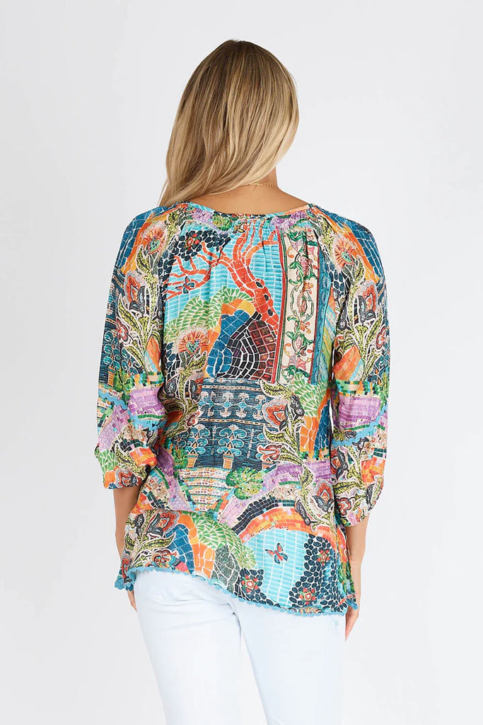 Mosaic Top - Print - EumundiStyle