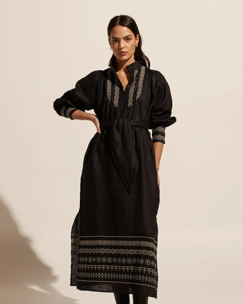 Muse Dress in Black - EumundiStyle