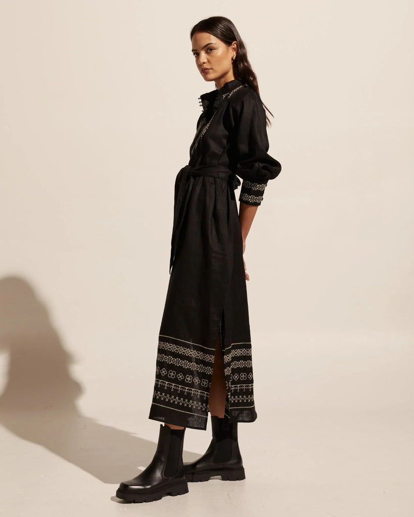 Muse Dress in Black - EumundiStyle