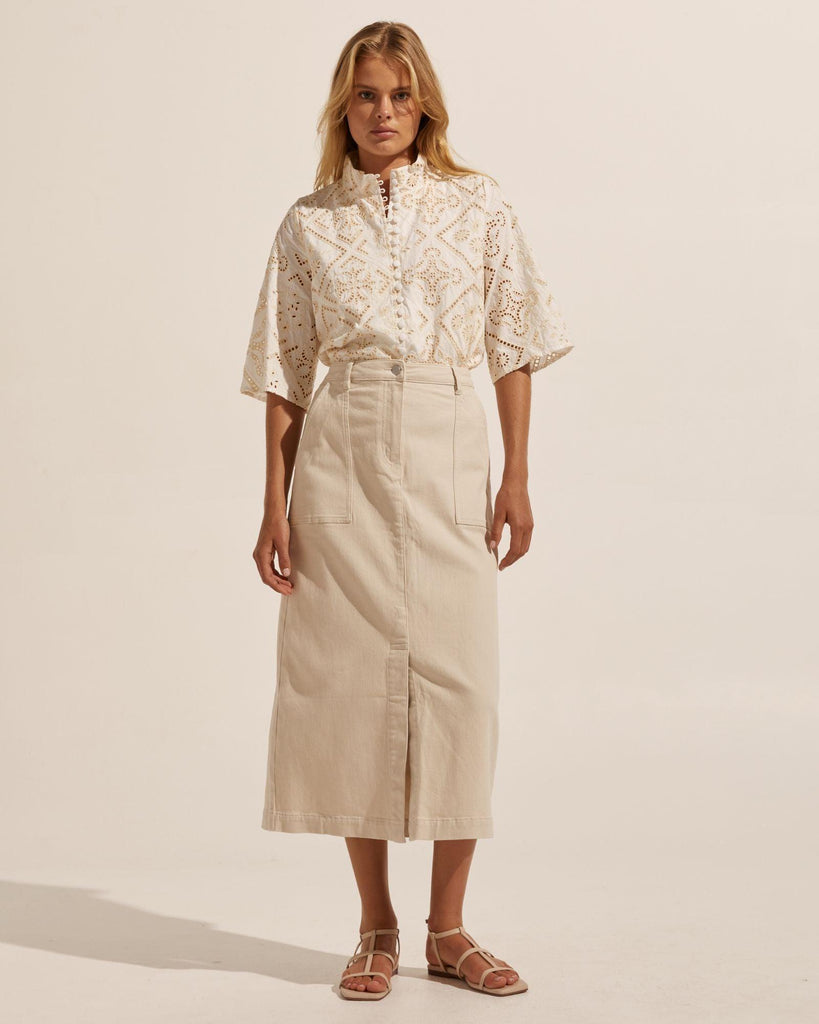 Note top - Butter - EumundiStyle