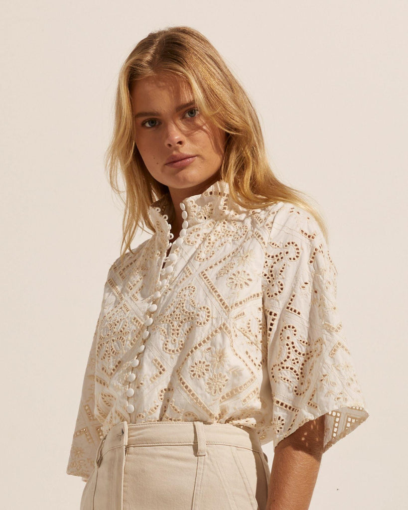 Note top - Butter - EumundiStyle