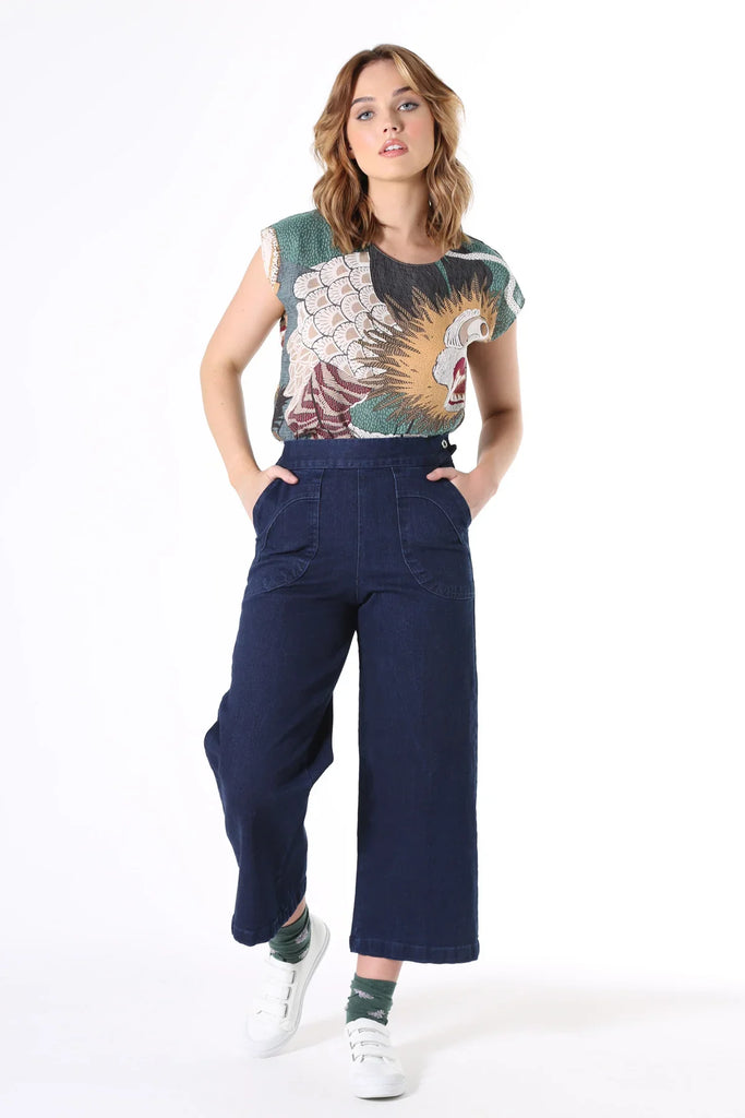 Peggy Jeans - Dark Denim - EumundiStyle