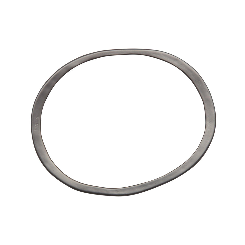 Rose Bangle - Gun Metal Black - EumundiStyle