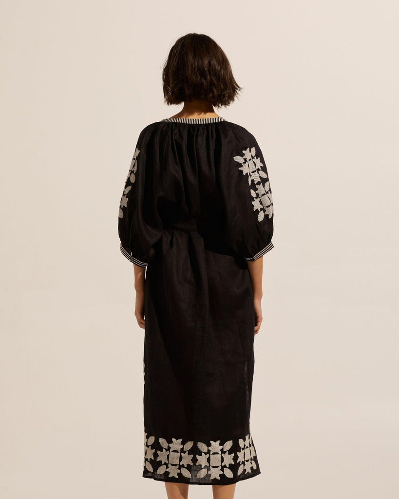 Sundial Dress - Black - EumundiStyle