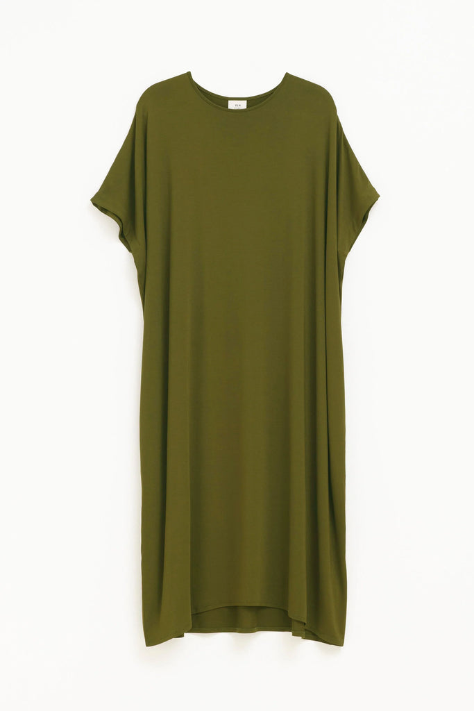 Telse Dress - Dark Citronelle - EumundiStyle