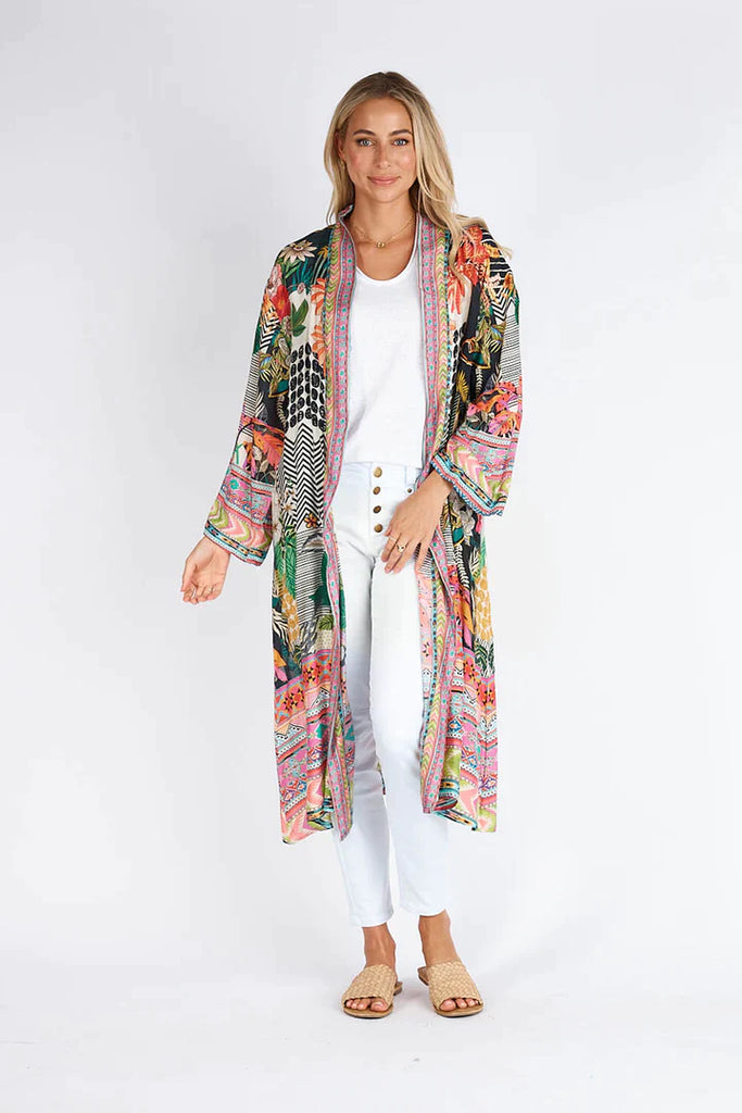 Vanda Kimono - Print - EumundiStyle