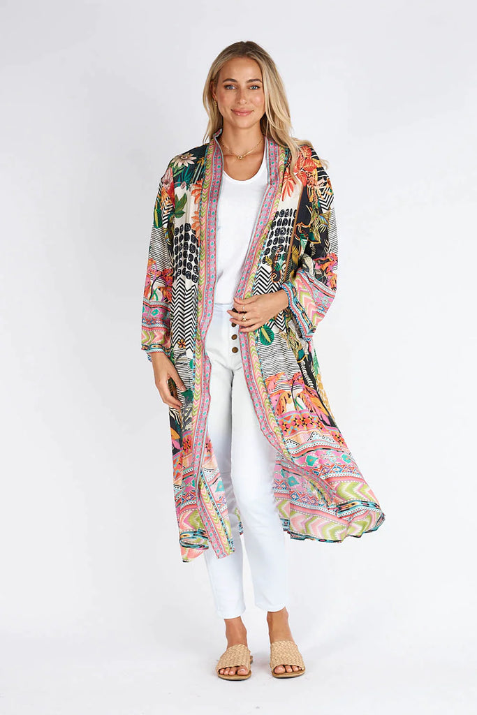 Vanda Kimono - Print - EumundiStyle