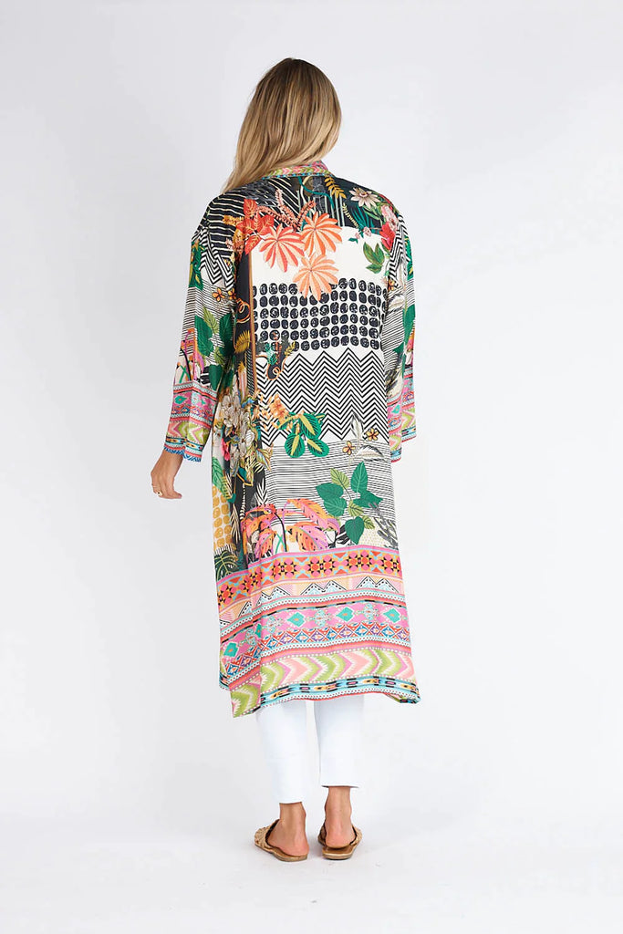 Vanda Kimono - Print - EumundiStyle