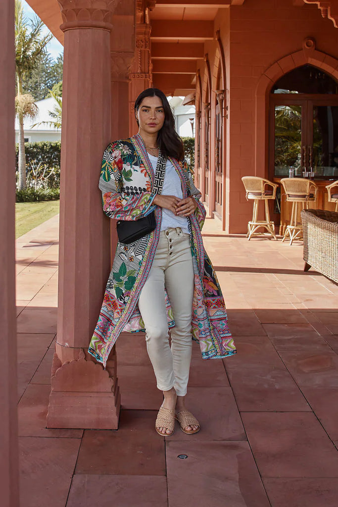 Vanda Kimono - Print - EumundiStyle