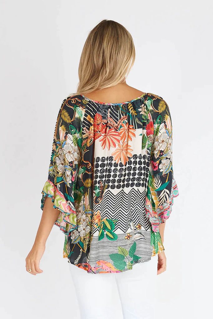 Vanda Top - Print - EumundiStyle