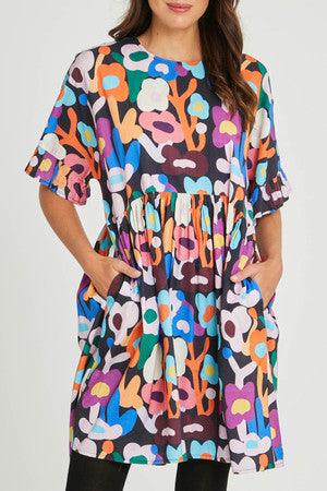 Xander Dress - Multi - EumundiStyle