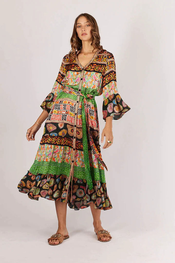 Yampi Maxi Dress - Multi - EumundiStyle