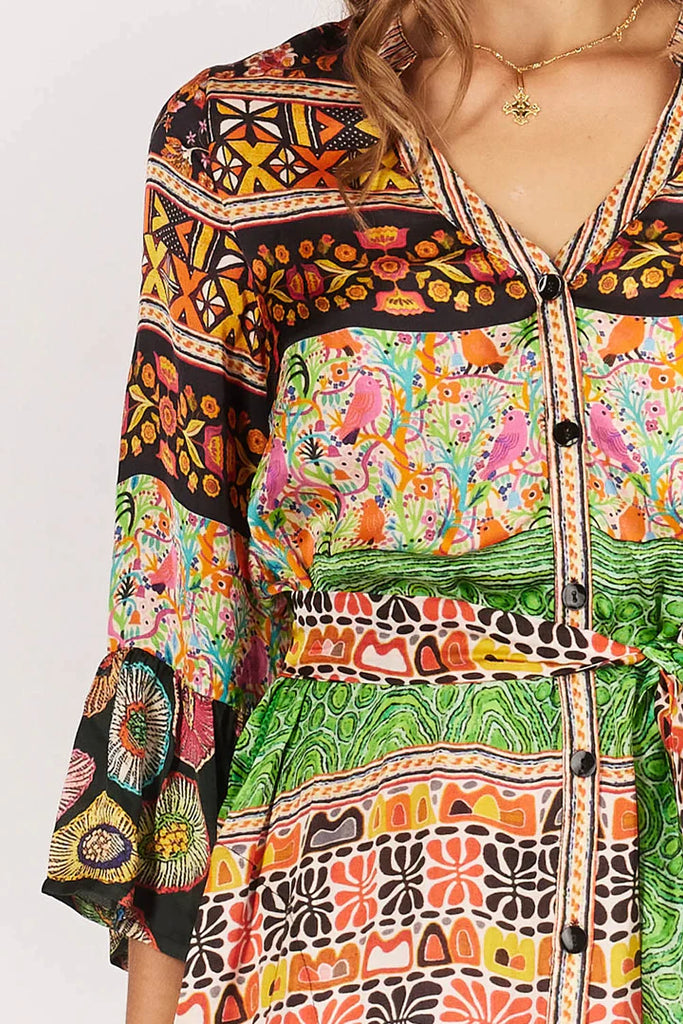 Yampi Maxi Dress - Multi - EumundiStyle