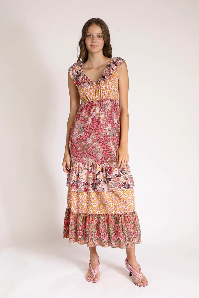 Yennifer Dress - Multi - EumundiStyle